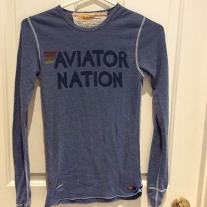 Aviator Nation thermal long sleeve